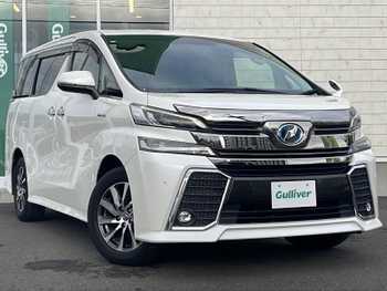 トヨタ ヴェルファイア ハイブリット ZR 純正9型ナビ フルセグTV オットマン ETC