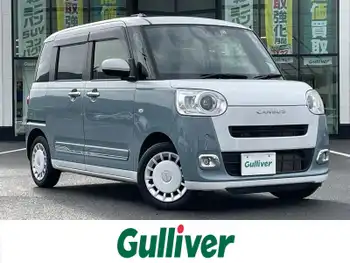 ダイハツ ムーヴ キャンバス ストライプス G 両側パワスラ 衝突軽減 電子パーキング