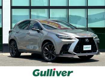 レクサス ＮＸ 350h Fスポーツ 14型ナビ HUD 三眼LED 革温冷席 BSM ETC