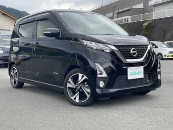 日産 デイズ ハイウェイスターG ターボ 純ナビCDDVDアラウンドビューETC