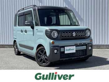 スズキ スペーシア ギア HYBRID XZターボ 純正ナビ 両側パワースライドドア ETC