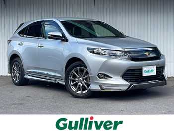 トヨタ ハリアー エレガンス モデリスタエアロ　純正9型ナビフルセグ