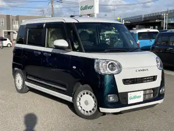 ダイハツ ムーヴ キャンバス ストライプス G 純正ナビ TV Bカメラ LED 両側Pスライド