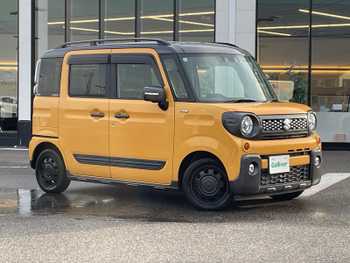 スズキ スペーシア ギア HYBRID XZターボ ワンオーナー　純正SDナビ 両側電動ドア　