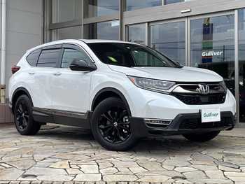 ホンダ ＣＲ－Ｖ ハイブリッド e:HEV EX ブラックED 純正ナビ サンルーフ 半革席 ETC 後カメラ