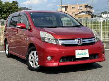 トヨタ アイシス プラタナ 純正SDナビ 電格コーナーポール ETC