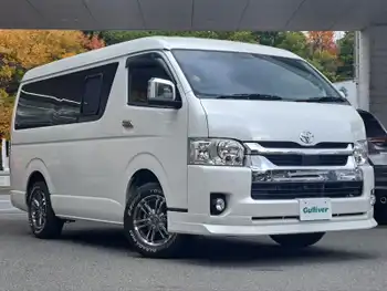 トヨタ ハイエース GL 禁煙1オナ全方位カメラ/ナビ/ベットキット