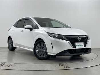 日産 ノート X 純正ナビ 前方ドライブレコーダ― 盗難防止