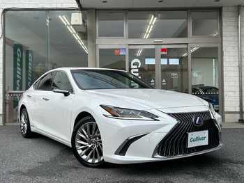 レクサス ＥＳ 300h バージョンL SR/360カメラ/ナビTV/Dレコ/ETC/Bt/白革/