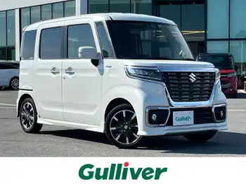 スズキ スペーシア カスタム HYBRID XS ナビ フルセグ Bluetooth ETC 両側電動ドア