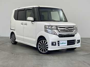 ホンダ Ｎ ＢＯＸ カスタム G ターボ Lパッケージ ナビ Bカメラ クルコン ETC 両側パワスラ