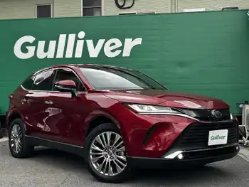トヨタ ハリアー ハイブリッド Z レザーパッケージ 禁煙 1オナ 全方位 黒革 自動追従