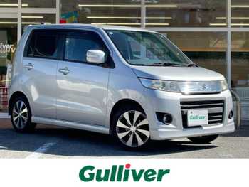 スズキ ワゴンＲ スティングレー T 4WD スマートキー ナビ BT ETC Bカメラ
