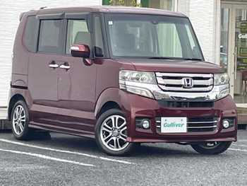 ホンダ Ｎ ＢＯＸ カスタム G Lパッケージ ナビVXM-155VFi　バックカメラ　電動ドア
