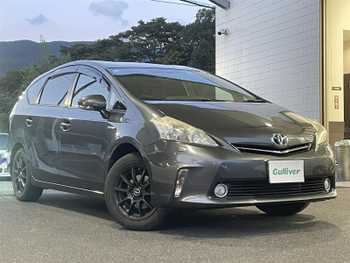 トヨタ プリウス α S ☆純正HDDナビ☆バックカメラ☆スペアキー