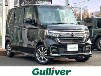 ホンダ Ｎ ＢＯＸ カスタム L ワンオーナー・衝突軽減ブレーキ