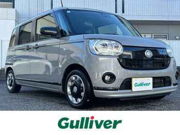 ダイハツ ムーヴ キャンバス G ブラックアクセント リミテッド SAⅢ 純正ナビ/両側パワスラ/全周囲カメラ/BT