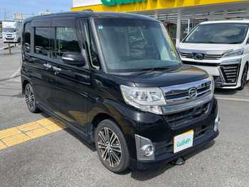 ダイハツ タント カスタム RS トップED SAⅡ 純正メモリナビ；ETC