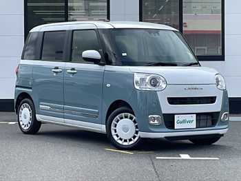 ダイハツ ムーヴ キャンバス ストライプス G 純正ナビ　フルセグ　Bt　パノラマ　LED