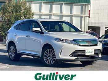 トヨタ ハリアー プログレス メタル&レザーP サンルーフ　パワーシート　前後ドラレコ