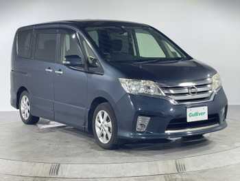 日産 セレナ ハイウェイスター Vセレクション 純正SDナビ 後席モニタ クルコン 両側電動