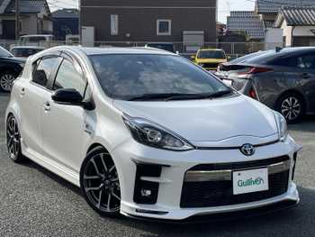 トヨタ アクア G GRスポーツ 17インチPKG 1オーナ DCracing車高調 ナビ Bカメラ ETC