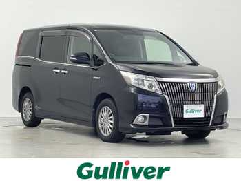 トヨタ エスクァイア ハイブリッド Gi フリップダウンモニター 純正9インチSDナビ