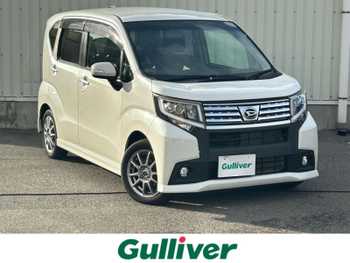 ダイハツ ムーヴ カスタム X 4WD 純正SDナビ バックカメラ LED キーレス