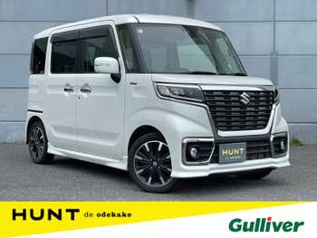 スズキ スペーシア カスタム HYBRID XS 社外ナビ フルセグTV 両側パワスラ ETC