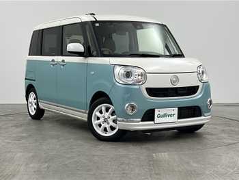 ダイハツ ムーヴ キャンバス G メイクアッフ SA Ⅱ 禁煙車 ナビ 衝突軽減 両側電動 Bカメ LED