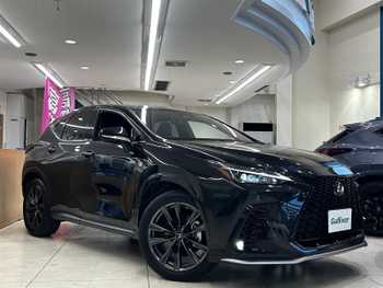 レクサス ＮＸ 350h Fスポーツ 禁煙 18型ナビ Bカメ 黒革 自動追従