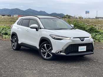 トヨタ カローラ クロス ハイブリッド Z 衝突軽減 GR 半革シート BT ドラレコ ETC