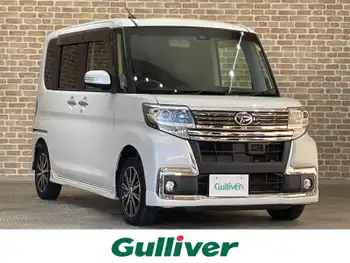 ダイハツ タント カスタム X トップED SAⅡ スマートアシストⅡ/左側電動ドア/純正ナビ