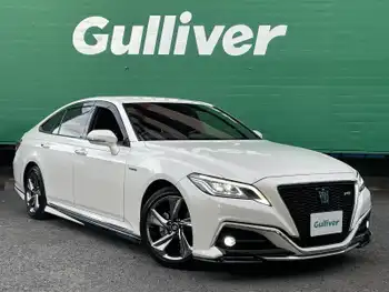 トヨタ クラウン ハイブリッド RS 禁煙 1オナ 純ナビ Bカメ 自動追従 スマキ-