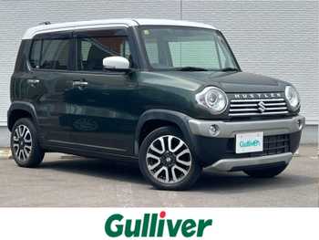 スズキ ハスラー Jスタイル Ⅱ ターボ 社外ナビ　ターボ　衝突軽減　4WD　ETC