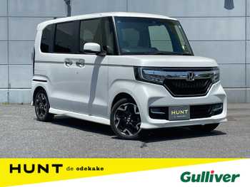 ホンダ Ｎ ＢＯＸ カスタム G L ターボ ホンダセンシング ワンオーナー 衝突軽減 両側パワスラ ETC