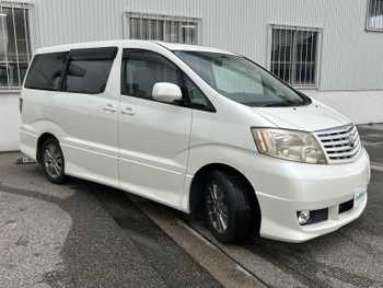 トヨタ アルファード Ｖ AS プレミアム アルカンターラ サンルーフ　両側パワスラ　純正HDDナビ