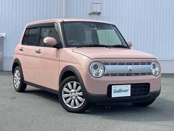 スズキ ラパン X 純正8型ナビ 全周囲 温シート ETC 衝突軽減