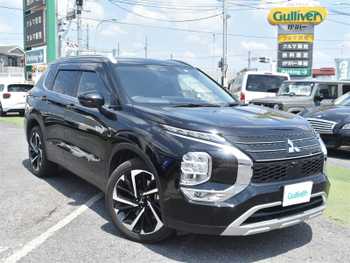 三菱 アウトランダー ＰＨＥＶ G ワンオーナー ナビ 全方位 革シート ETC