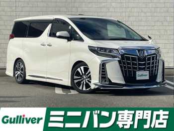 トヨタ アルファード S Cパッケージ 純正10型ナビ Wサンルーフ 両側電動 BSM