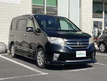 日産 セレナ ハイウェイスター S HV エアロ 社外ナビ　地デジTV　両側パワースライド