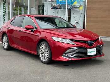 トヨタ カムリ G レザーパッケージ ナビTV BT カメラ 本革 シートヒータ 追従
