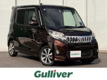 三菱 ｅＫスペース カスタムT e－アシスト ターボ両側パワースライド社外ナビTV