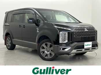 三菱 デリカＤ：５ ジャスパー 禁煙車 後席モニター 全周囲 11型ナビ ETC