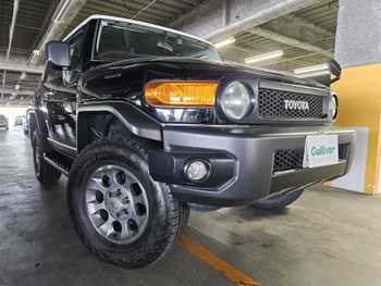 トヨタ ＦＪクルーザー ブラックカラーパッケージ 純正ナビ フルセグ ETC ドラレコ クルコン