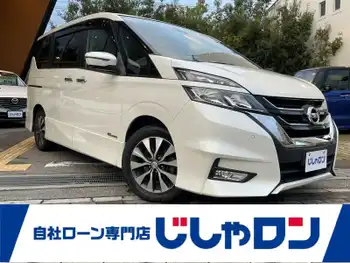 日産 セレナ ハイウェイスター BT純正ナビクルコンBカメ後席TV両パワスラ