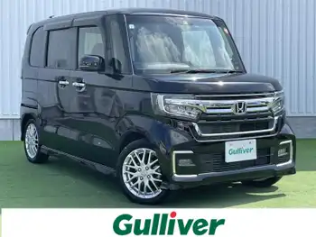 ホンダ Ｎ ＢＯＸ カスタム L ターボ 社外ナビ Bカメラ クルコン シートヒーター