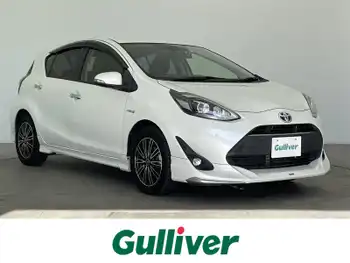 トヨタ アクア S スタイルブラック モデリスタエアロ 純正ナビ Bluetooth ETC