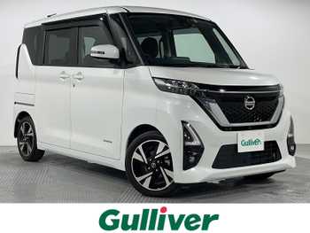日産 ルークス ハイウェイスター Gターボ 禁煙 純正9型ナビ 全周囲 ETC ドラレコ LED