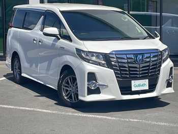 トヨタ アルファードハイブリット SR 純10型ナビ  社外後席モニタ 純正エンスタ